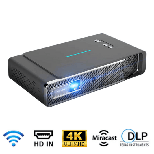 Mini Projector R15 Shadow Version /3D/4K/HQ