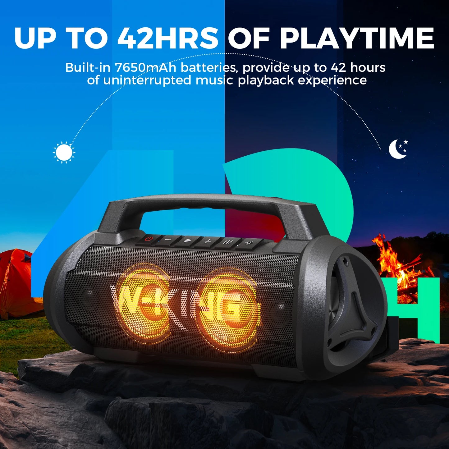 W-KING 70W β IPX6 Portable Wireless Speaker