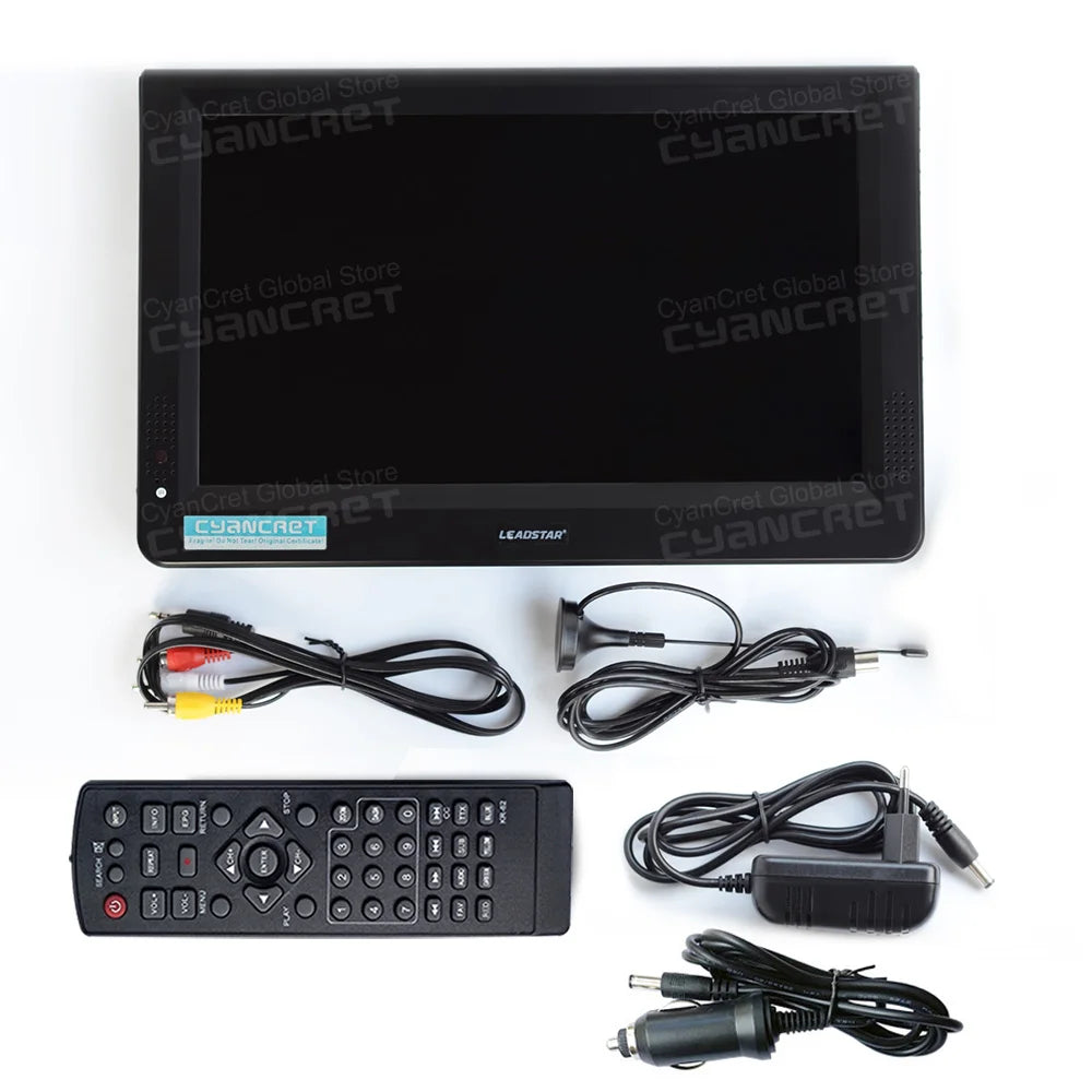 LEADSTAR D12 – 12" HD Portable TV, Rechargeable
