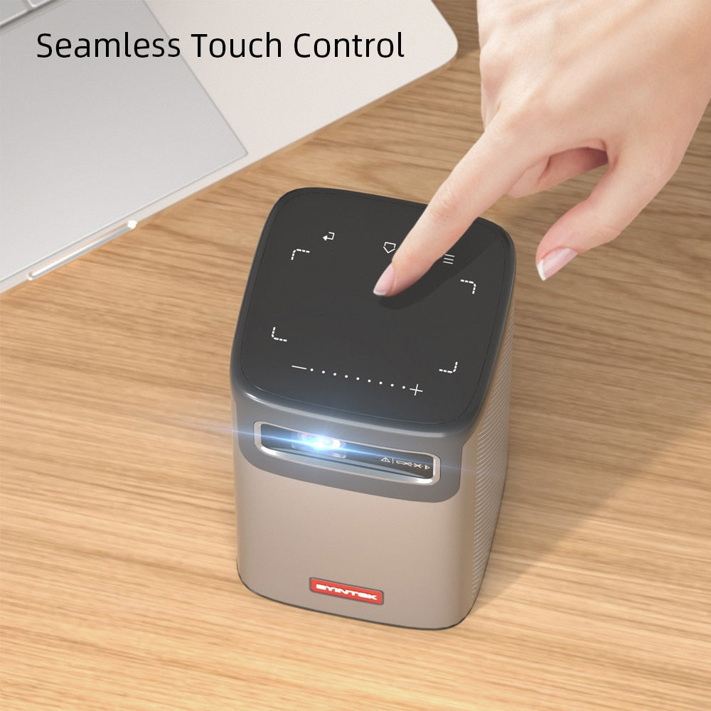 BYINTEK P21 "Metal Edition" 4K Mini home theater portable projector DLP/3D with Battery