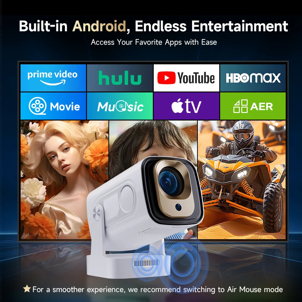 Magcubic HY310 V4 Pro (2026) – 4K Smart Projector w/ Auto-Focus