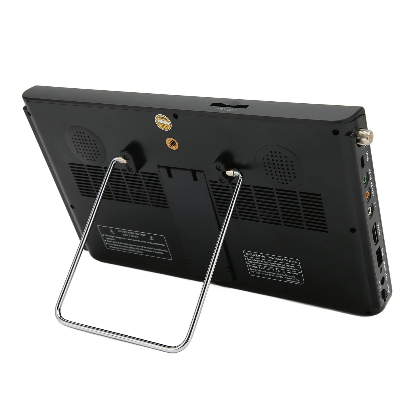 10" Portable TV – High Sensitivity Tuner, ATSC