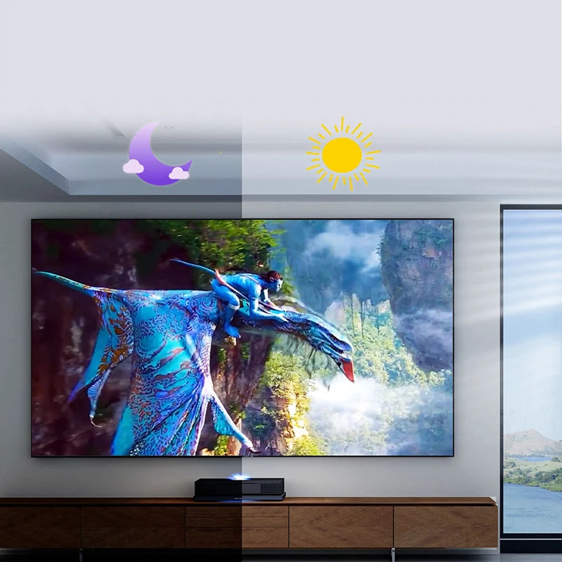 150" VisualMr ALR UST Screen – PET Crystal, 4K/8K