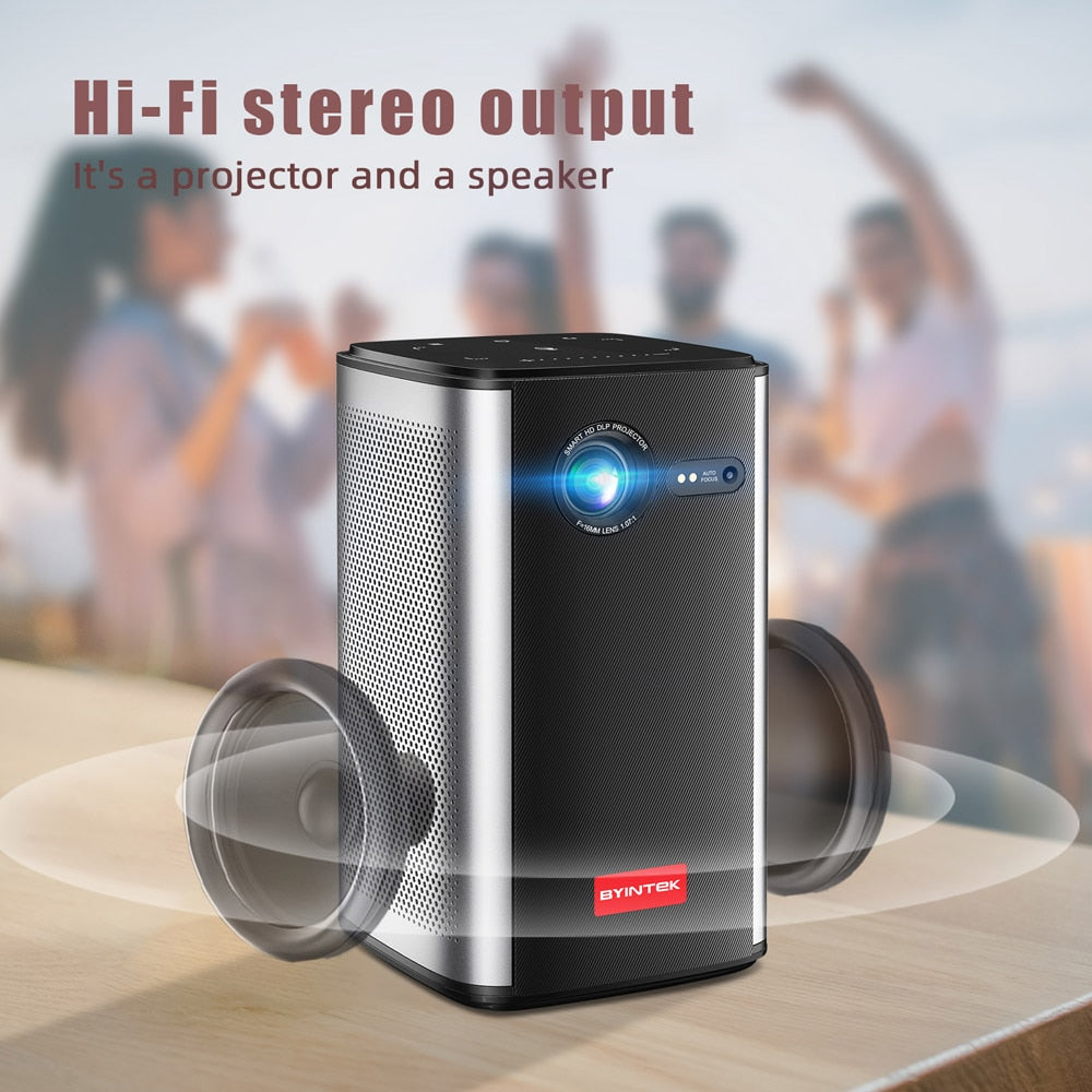 BYINTEK™ P70 Ultra Compact & Portable Version / 4K Projector