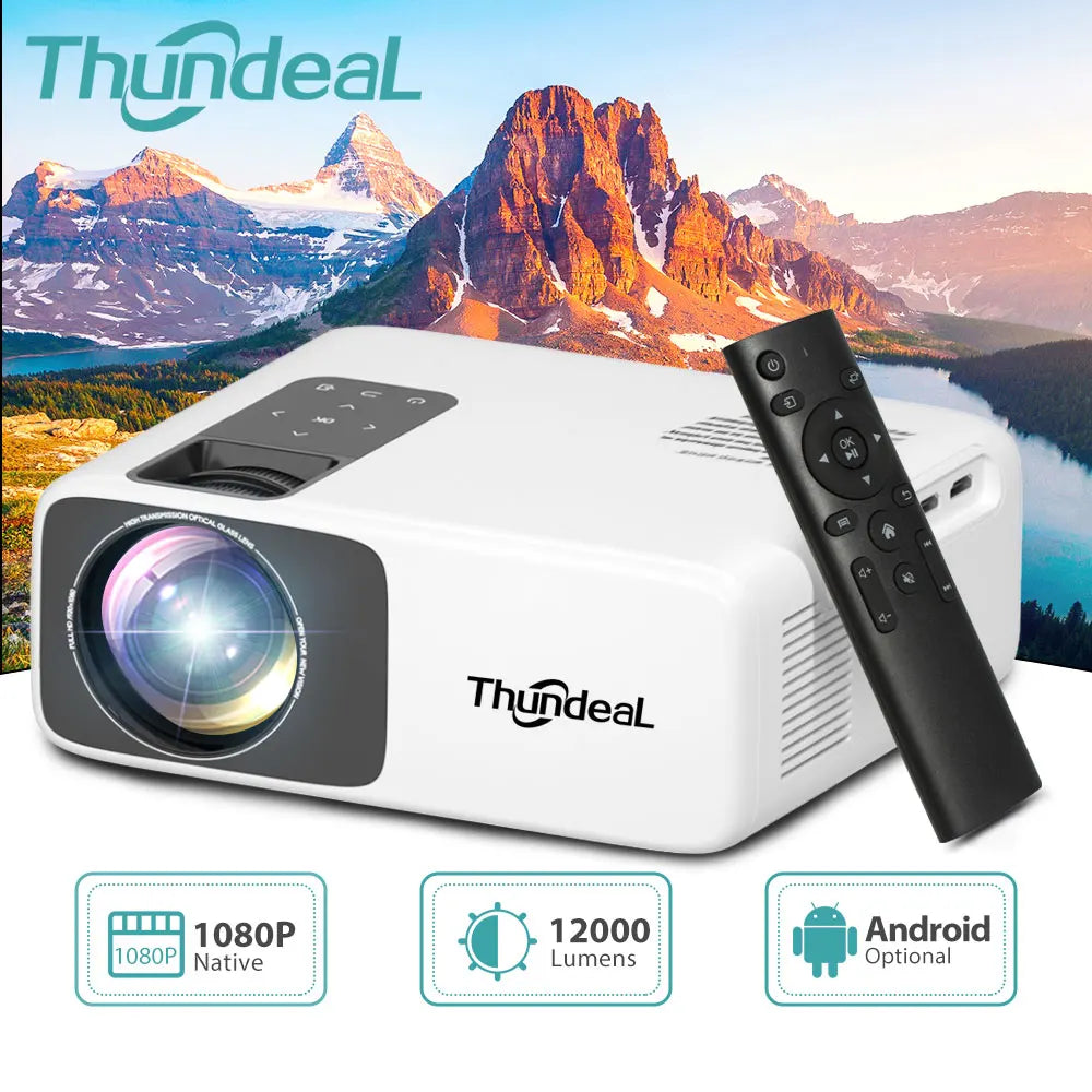 ThundeaL TD93 Pro – 1100 ANSI, Full HD, 360° Flip