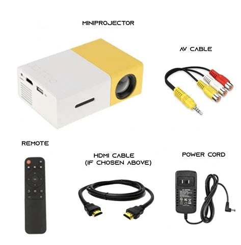 ProVision⢠Mini Projector New 2024 Version