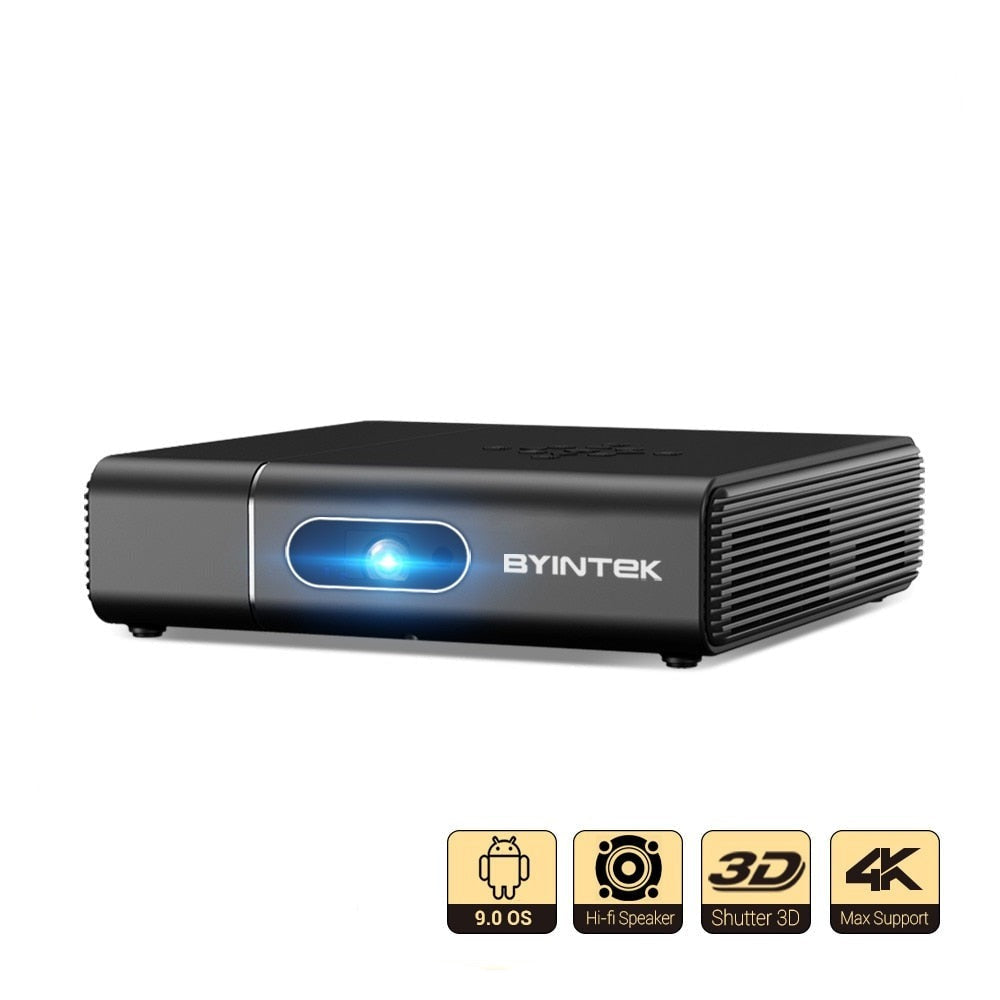 4k Projector BYINTEK™ U30 Compact Edition + Vevor screen projector ( Bundle )