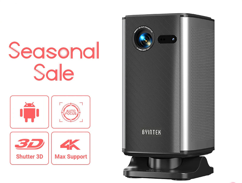 BYINTEK P70X – Portable 4K 3D, Built-in Battery