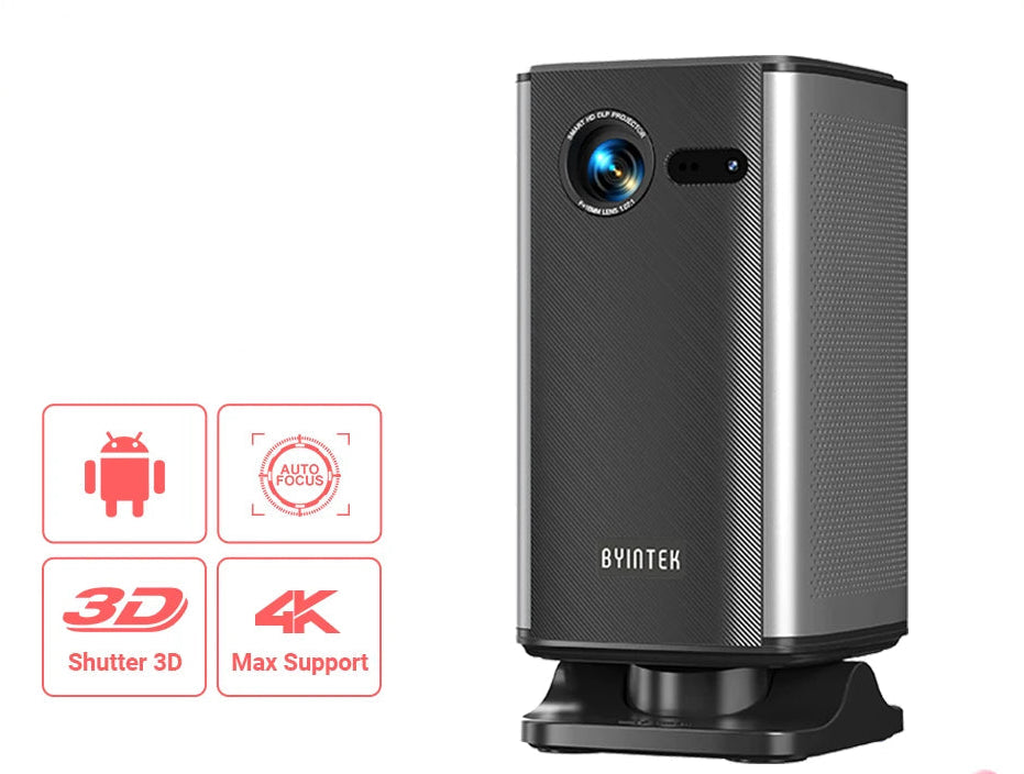 BYINTEK P70X – Portable 4K 3D, Built-in Battery