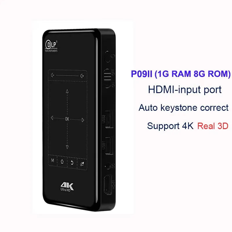 Smartldea 4K 3D DLP Mini – Battery Projector