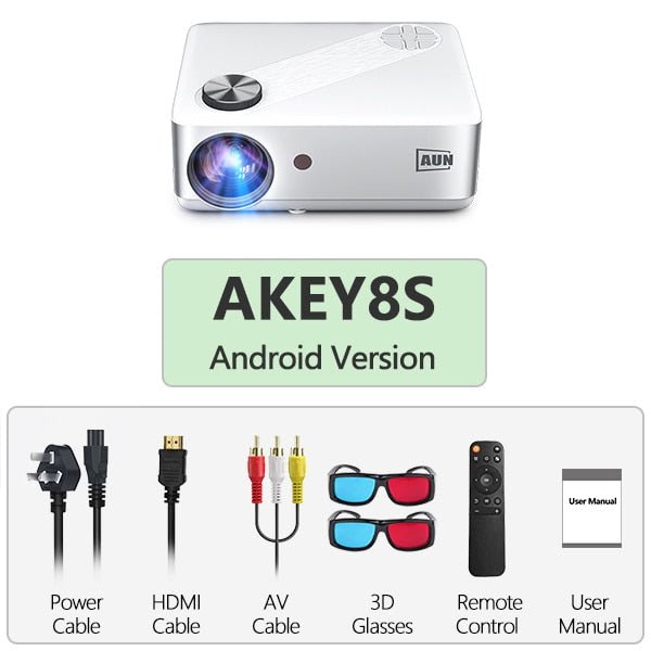 AUN | Projectors Full HD 4k | Multifonctions