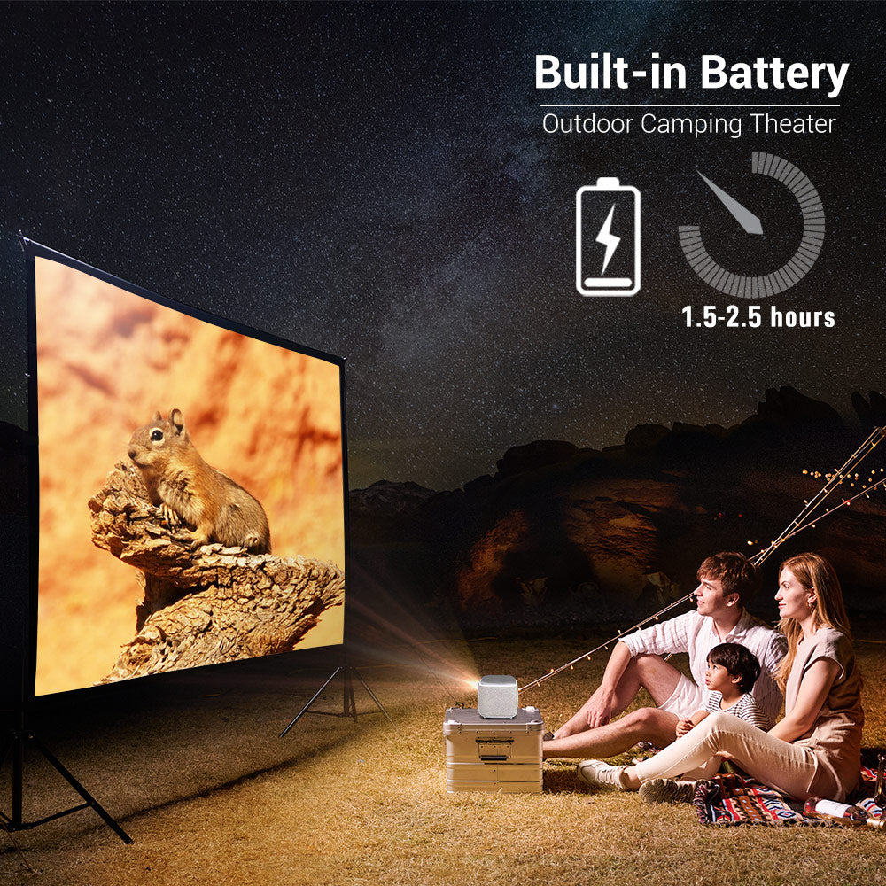 BYINTEK™ R23 Pro / 4k / 750 ANSI / Portable and compact with Battery