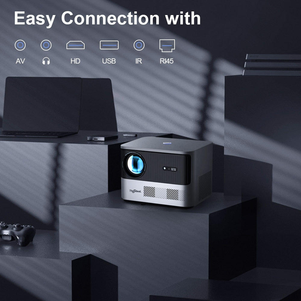 4k Projector ThundeaL TDA6 "Metal" Version 2023 / Full HD / 1080P / 2K / 4K Video Home Theater