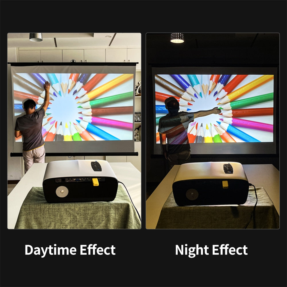 EUG™ A15+ Ultra Bright LED 4k Projector