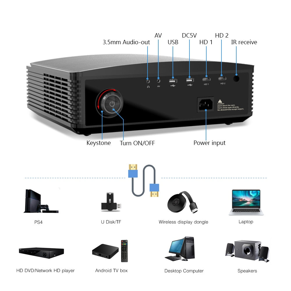 BYINTEK K25+ Professional Edition | Projectors Full HD 4K 1920x1080P LCD