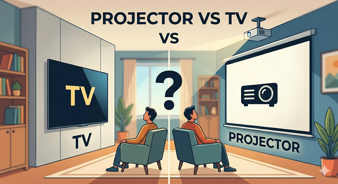 Projector vs TV: Which Is Better for Home Entertainment?