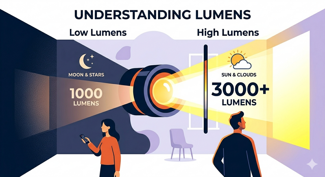 Understanding Lumens: How Bright Should Your Projector Be?