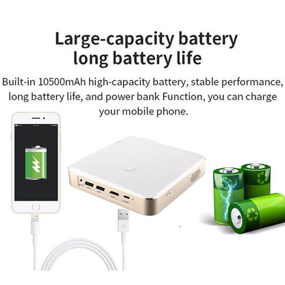 Smartldea 4K 3D DLP – 10500mAh, Auto Focus