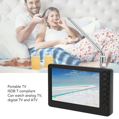 5" Portable TV – ISDB-T, Rechargeable, 1080P