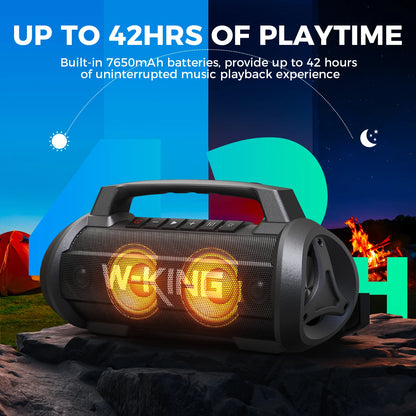 W-KING 70W – IPX6 Portable Wireless Speaker
