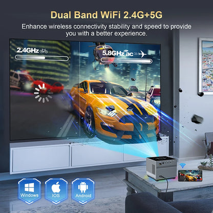 XNANO 300 ANSI – 8K/4K, WiFi 5G, Voice Remote