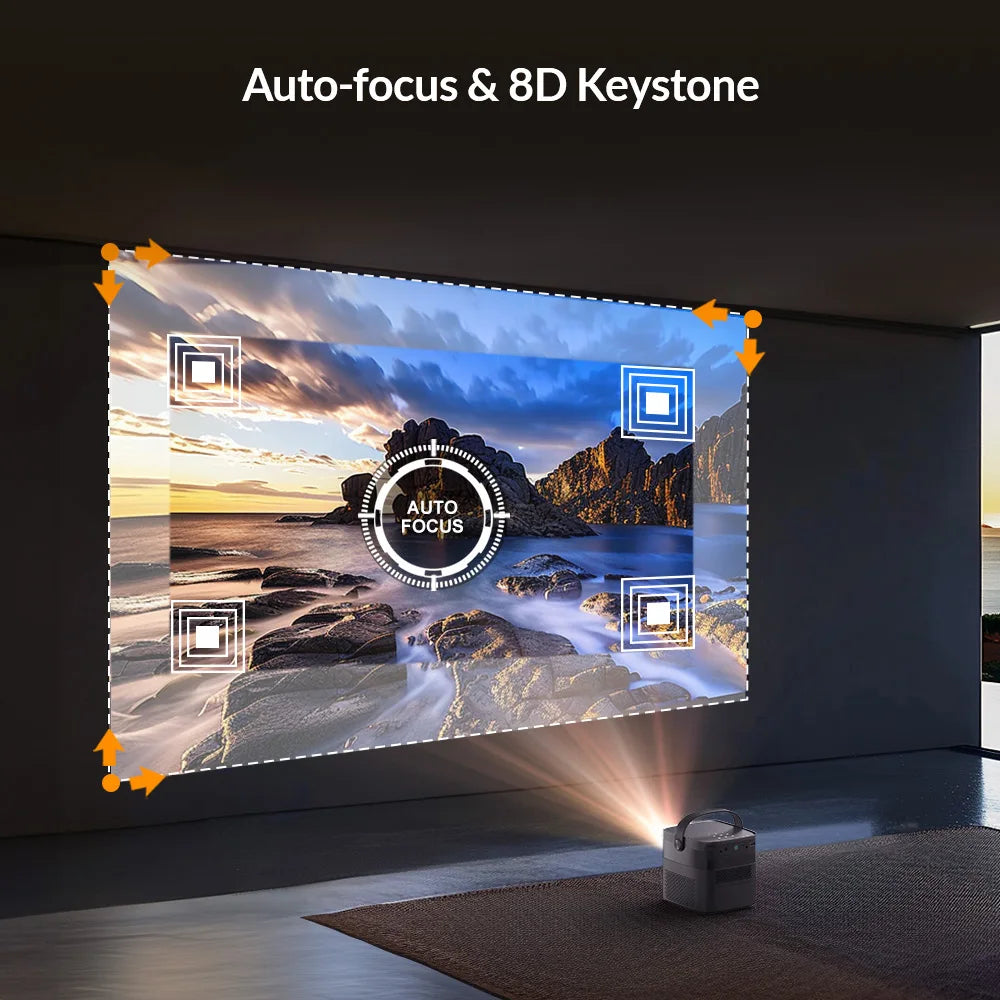 BYINTEK U75 – 4K 3D, 2×10W Speakers, 15000mAh