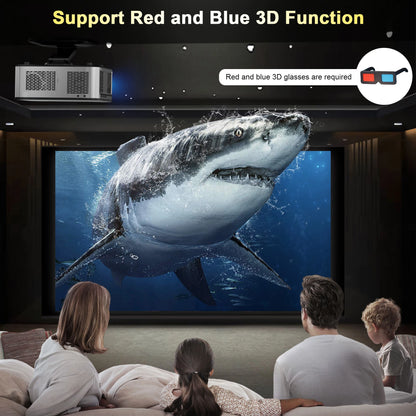 HORLAT 4K UHD Laser Projector – 3000 ANSI, Daylight