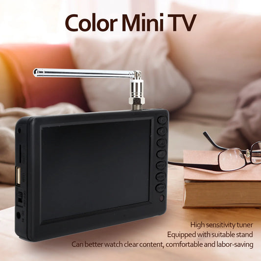 LEADSTAR 5" Pocket TV – FM Radio, ATV, Bluetooth