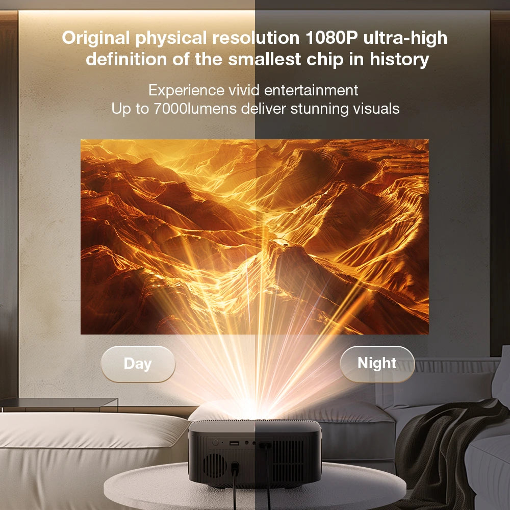 BlitzWolf V10 – 3" LCD, 120" Screen, Battery