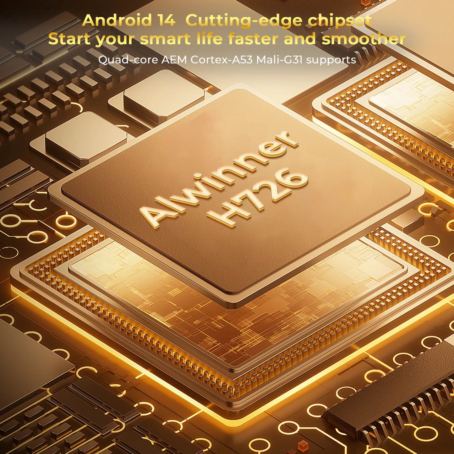 X7 Smart Projector – 1000 ANSI, Android 14, Netflix