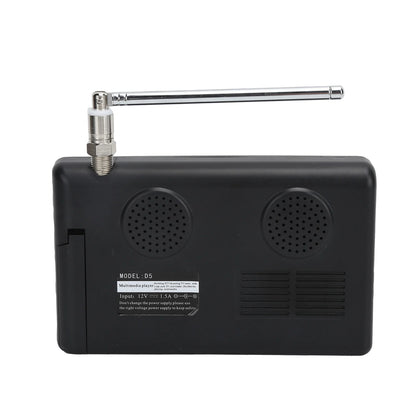 LEADSTAR 5" Pocket TV – FM Radio, ATV, Bluetooth