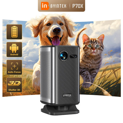 BYINTEK P70X – Portable 4K 3D Mini Projector