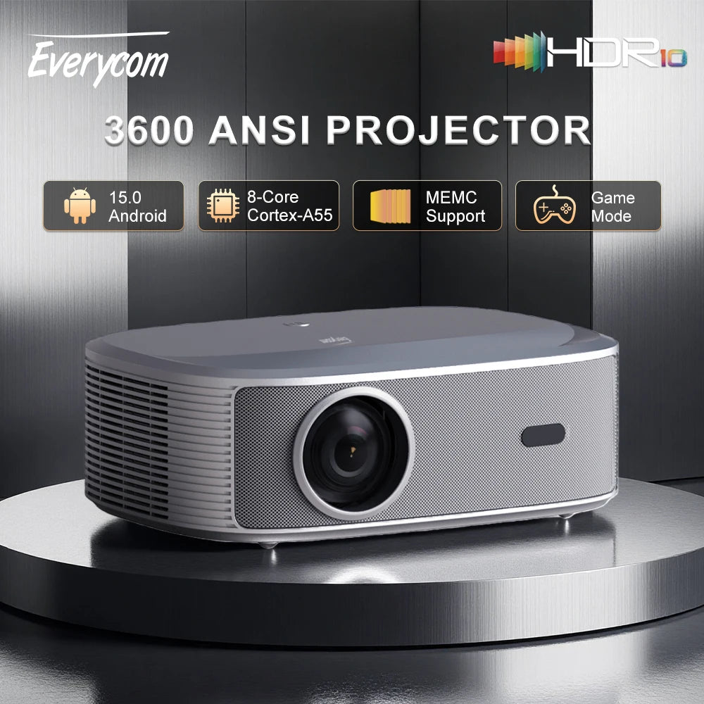 Everycom HQ11W – 3600 ANSI, Android 15, 3+64GB