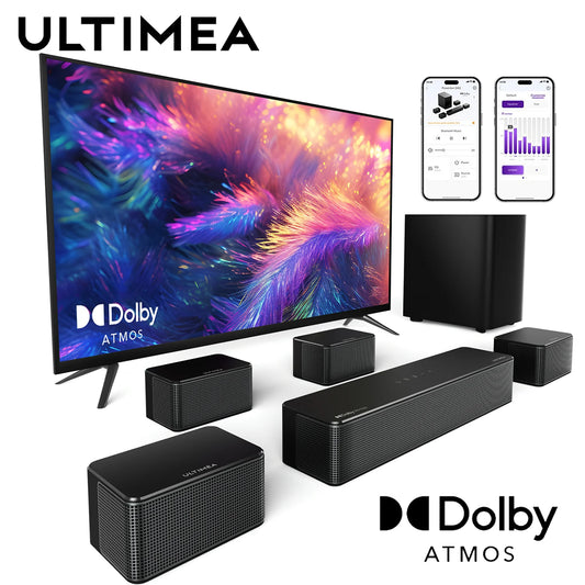 ULTIMEA Poseidon D80 – 7.1 Dolby Atmos, 460W/500W