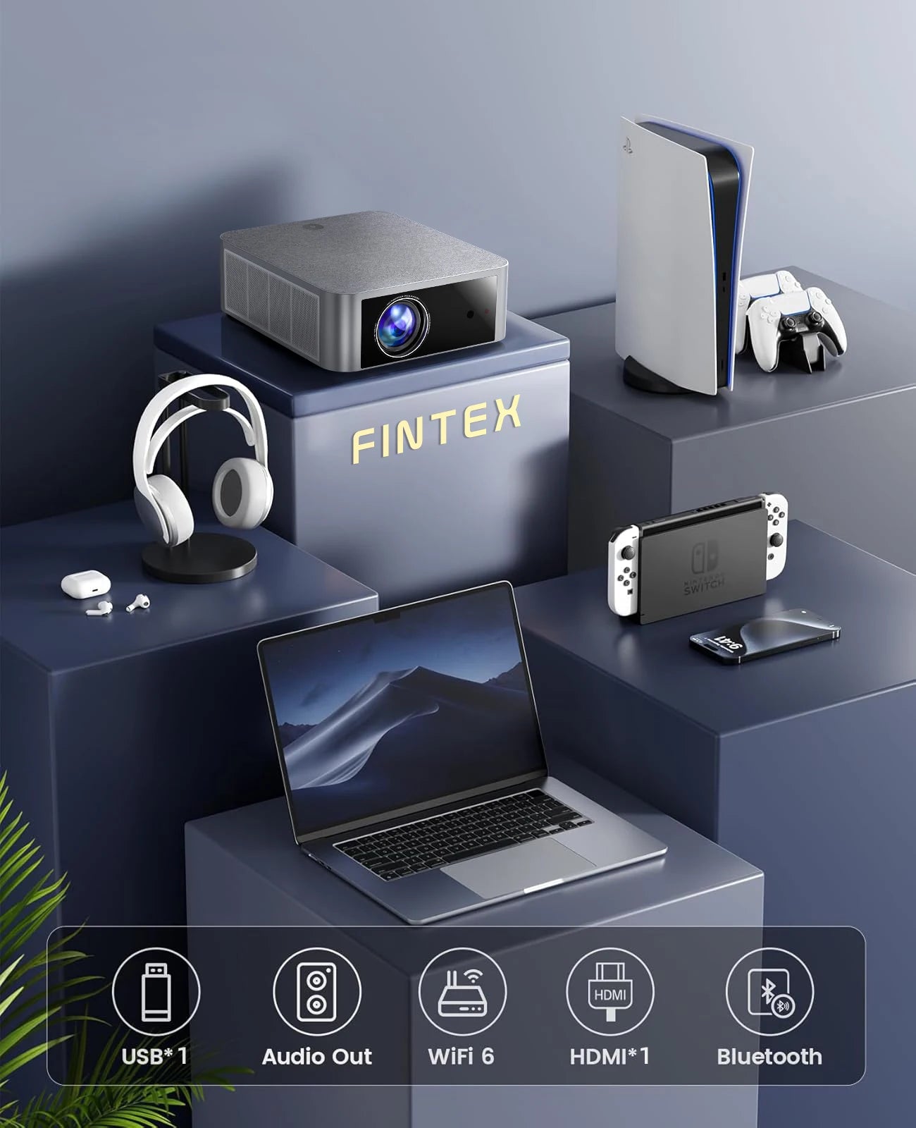 FINTEX LT5 Ultra – 25000LM, 8K, HDR10
