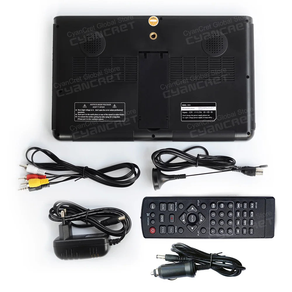 LEADSTAR D10 – 10" HD Portable TV, Multi-Standard