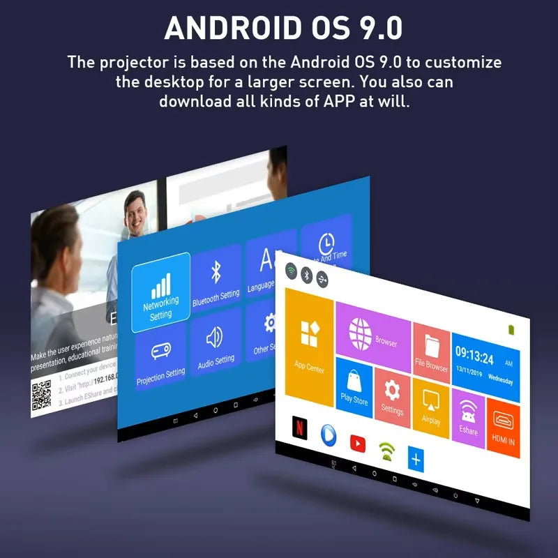 Smartldea 4K 3D DLP Mini – Battery Projector