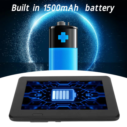 Portable 7" LED Digital TV – ATSC, USB Storage