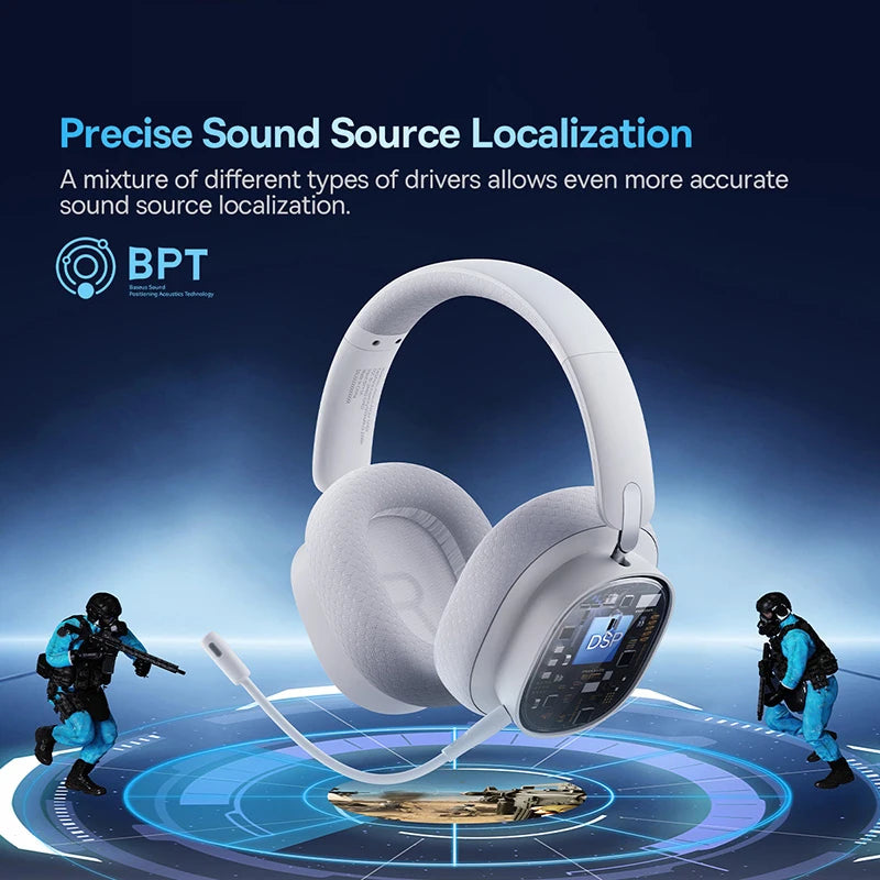 Baseus GH02 – Gaming, 40mm Driver, BT5.3