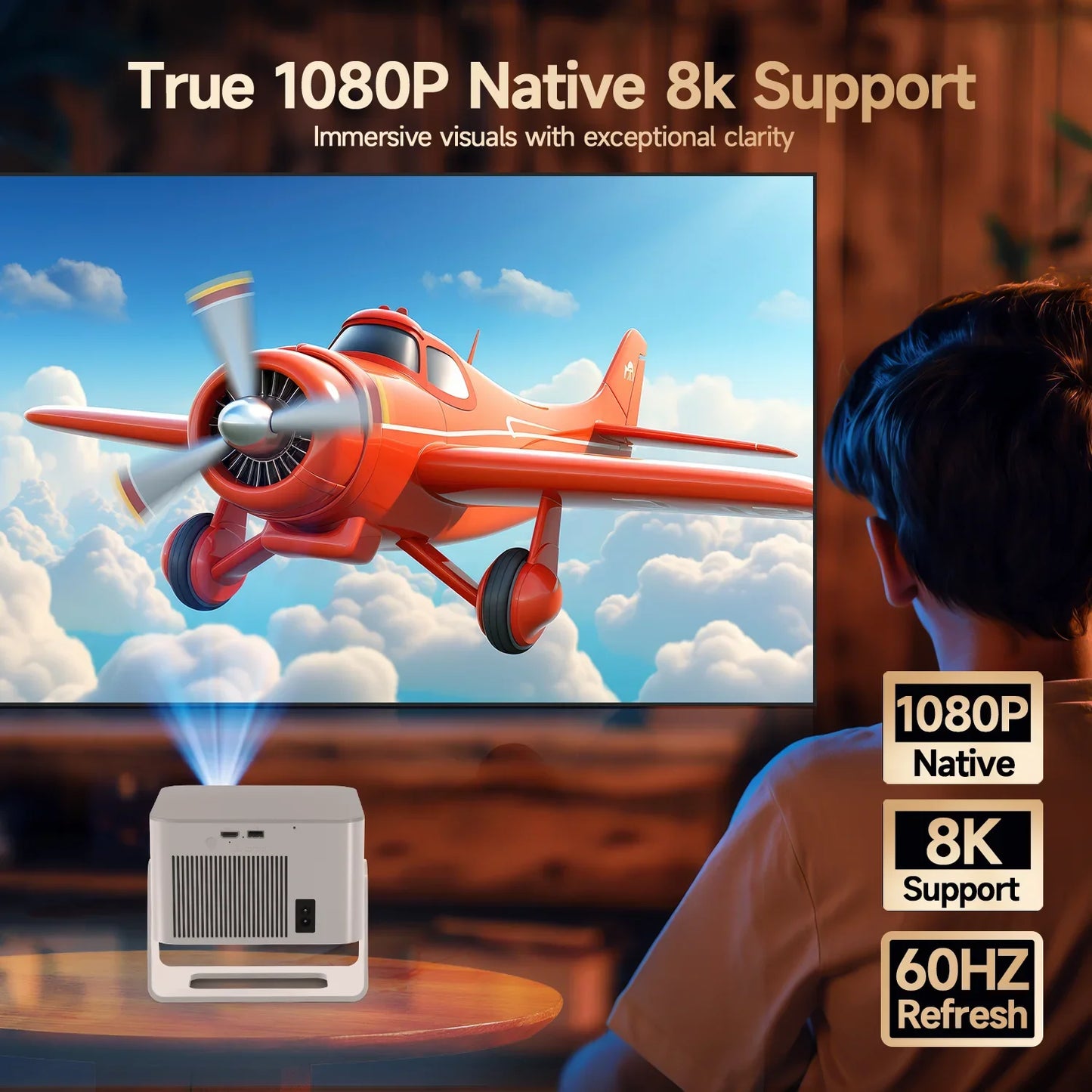 Magcubic HY350Max – 900 ANSI, Android 14, 8K