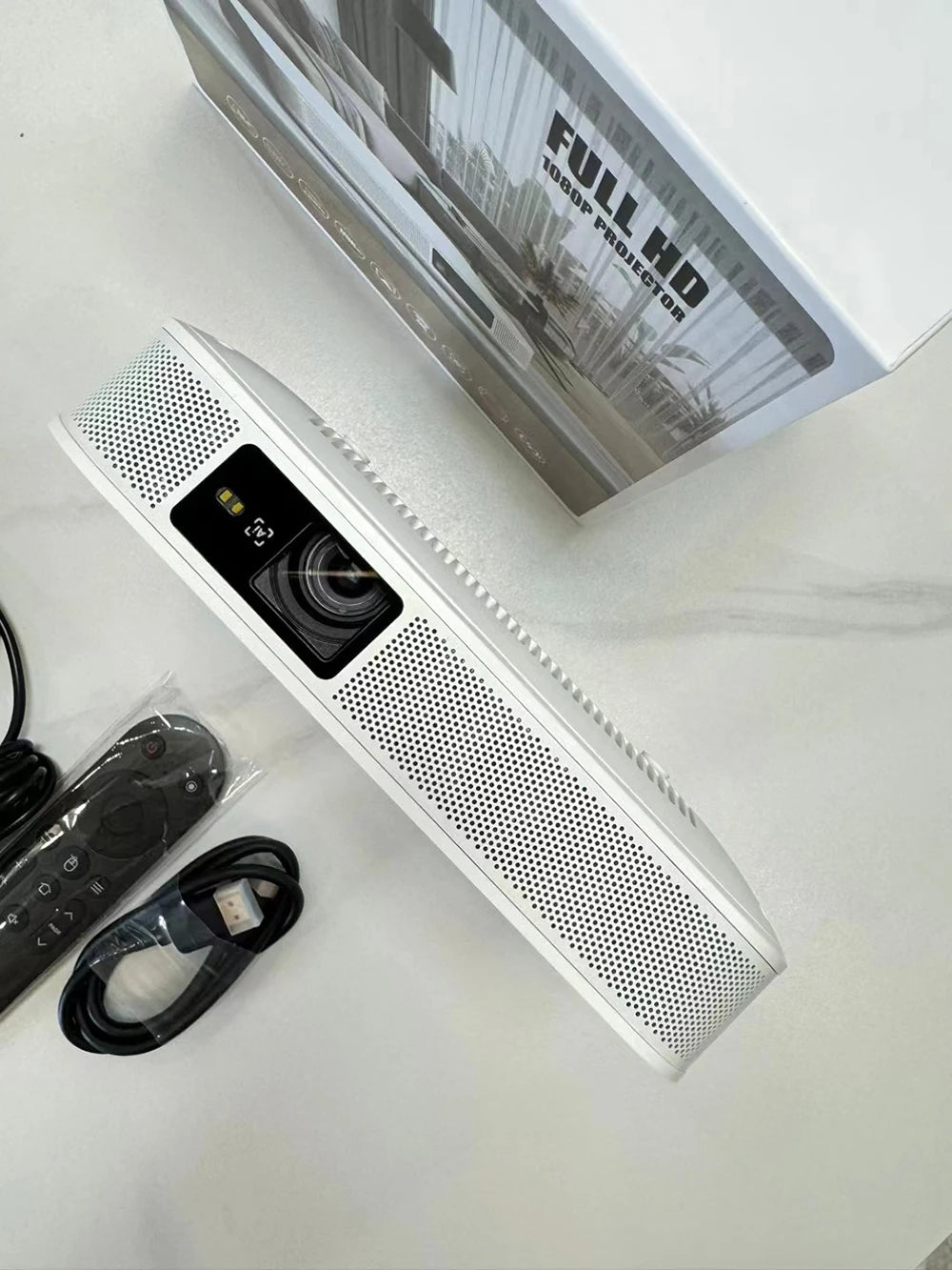 Smartldea 4K DLP Projector – Android 13, 15000mAh