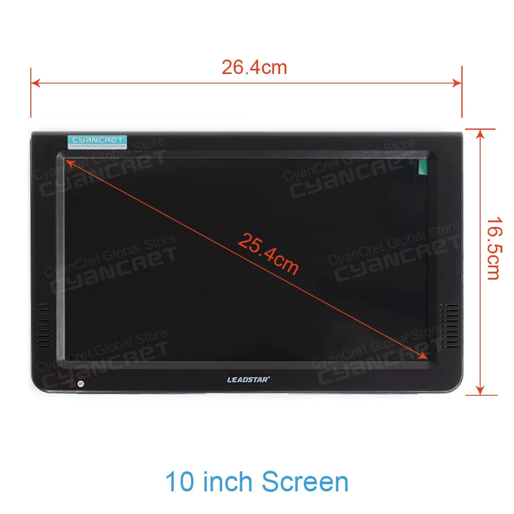 LEADSTAR D10 – 10" HD Portable TV, Multi-Standard
