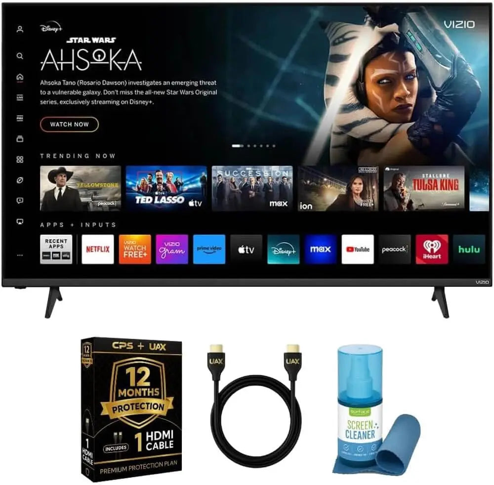 55" 4K UHD Smart TV Bundle – HDR10+, VRR, BT
