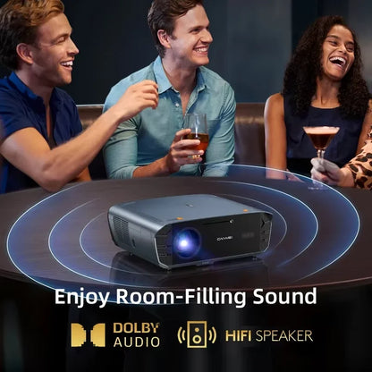 CAIWEI S7+ – 4K Ultra HD Projector, 3500 ANSI