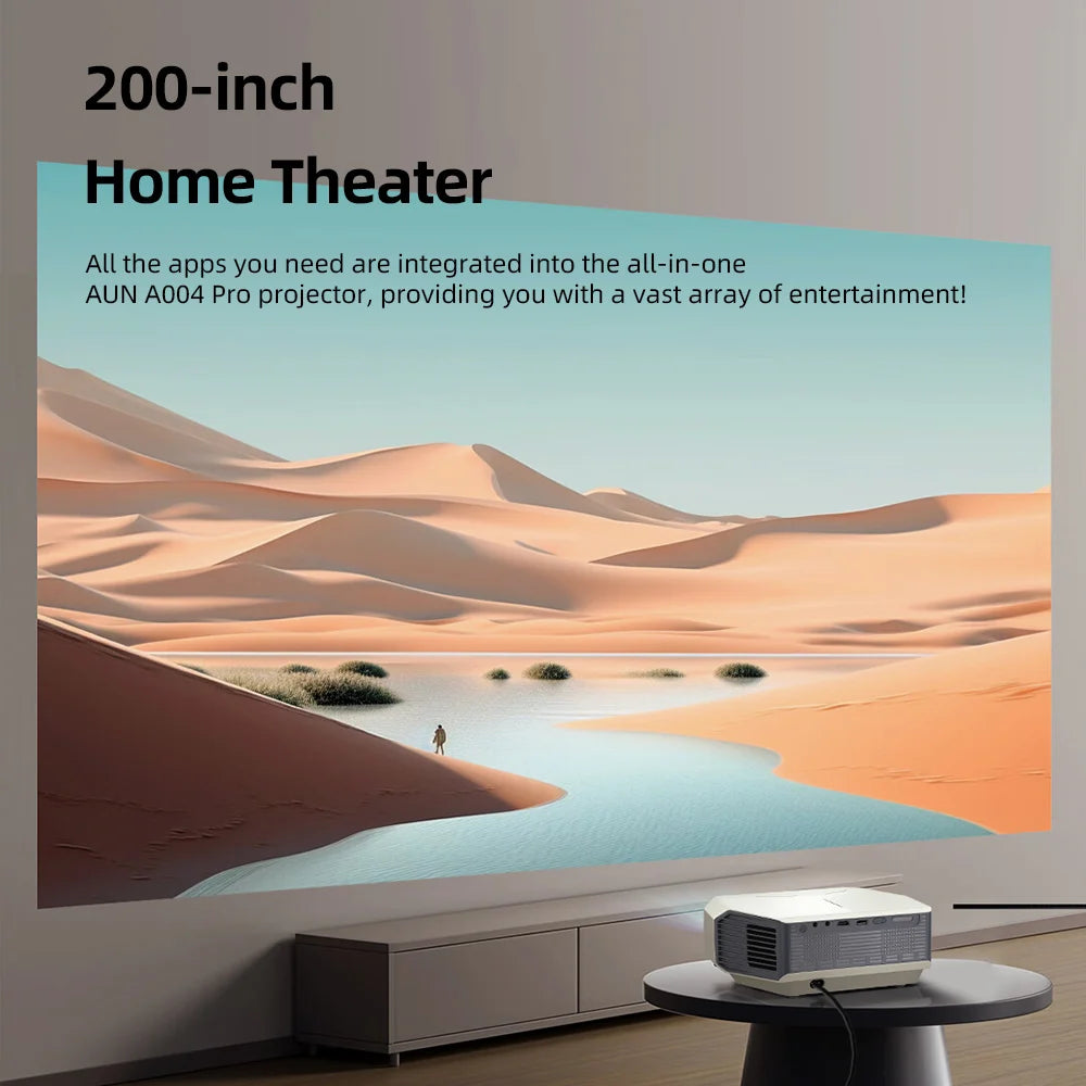AUN A004 Pro – Laser Mini Projector, Full HD