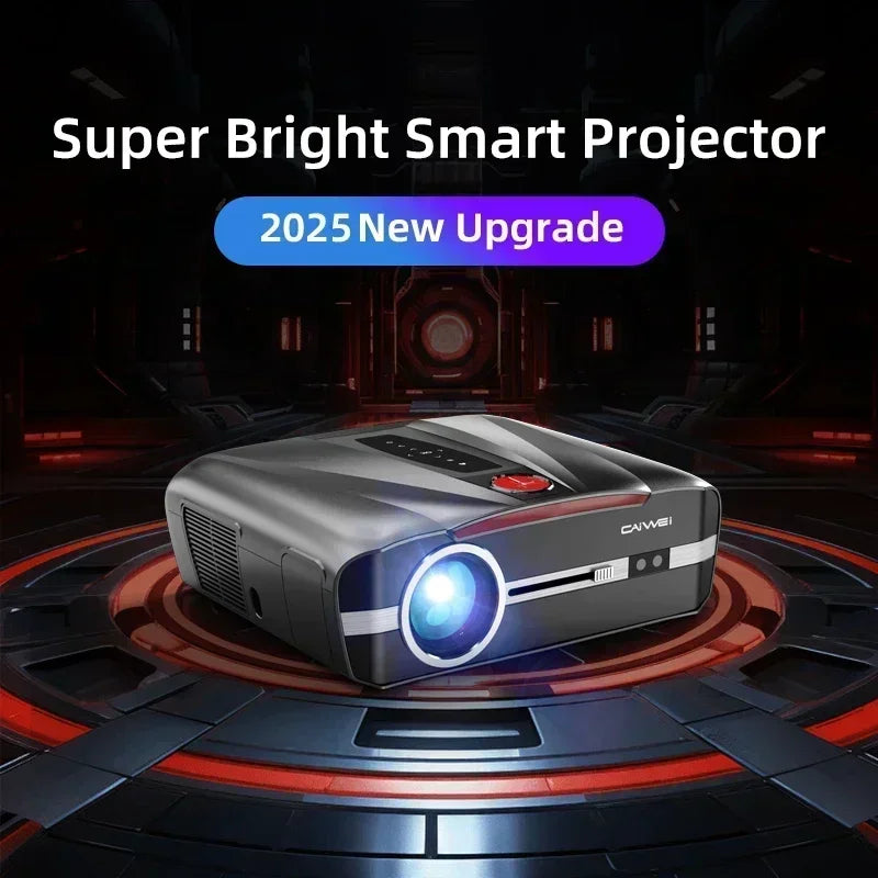 ZCGIOBN Smart 4K Projector – 3500 ANSI, Auto Focus