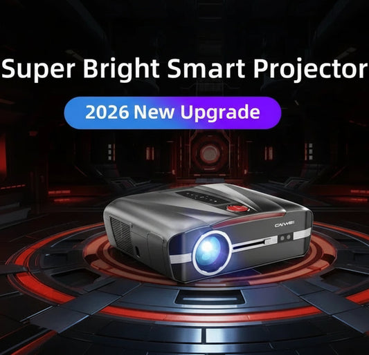 ZCGIOBN Smart 4K Projector – 3500 ANSI, Auto Focus