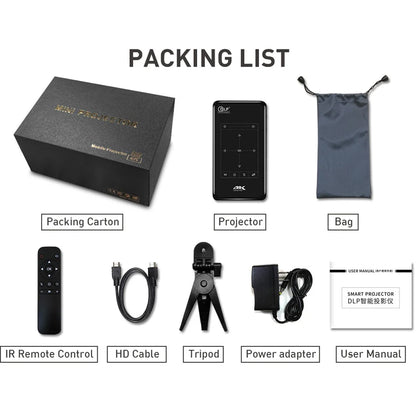 Smartldea 4K 3D DLP Mini – Battery Projector