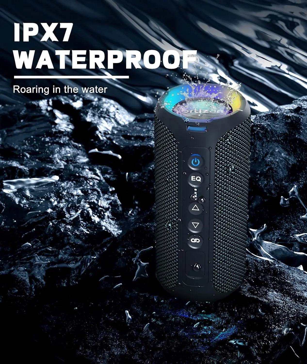 Ortizan 40W – Enhanced Bass, LED, Waterproof
