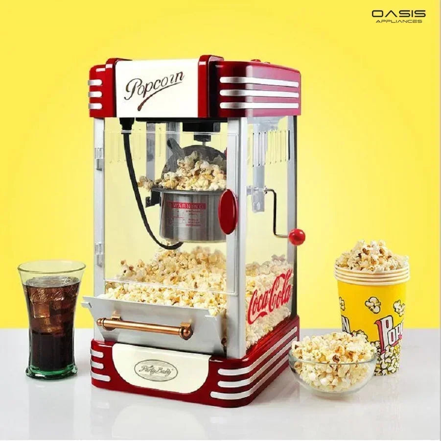 Hot Air Popcorn Maker – Oil-Free, Electric, Party
